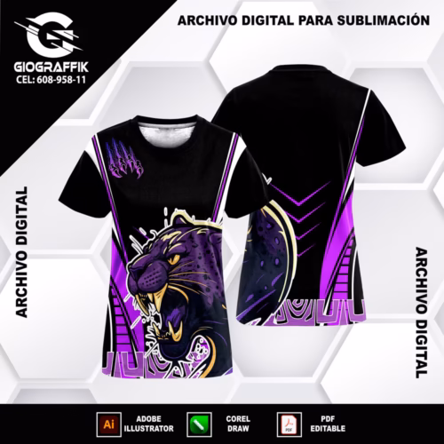 PANTERA LILA BLACK CLASICO CONCEPT