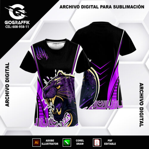 PANTERA LILA BLACK CLASICO CONCEPT