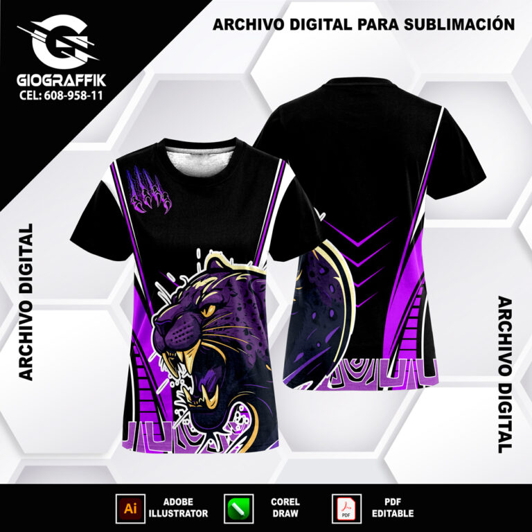 PANTERA LILA BLACK CLASICO CONCEPT