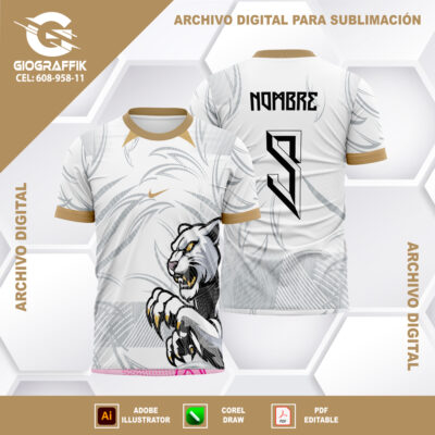 PANTERA PATTERNS BLANCO TRAMA PUNTAS