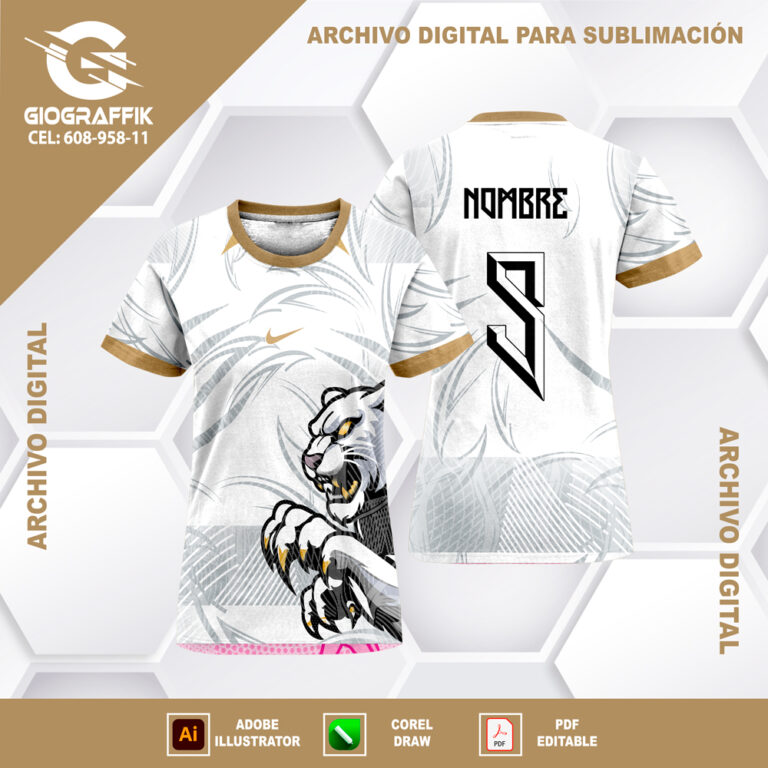 PANTERA PATTERNS BLANCO TRAMA PUNTAS