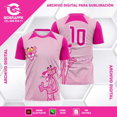 PANTERA ROSA CLASICO PATTERN MAGENTA