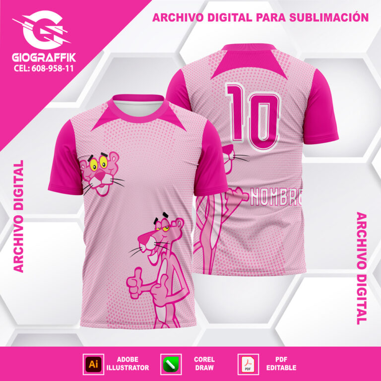 PANTERA ROSA CLASICO PATTERN MAGENTA