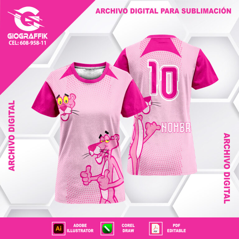 PANTERA ROSA CLASICO PATTERN MAGENTA