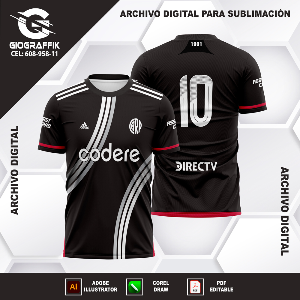 RIVER PLATE BLACK CONCEPT 2024 C RIVER PLATE BLACK CONCEPT 2024 C