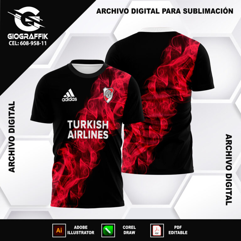 RIVER PLATE DEGRADE HUMO CONCEPT