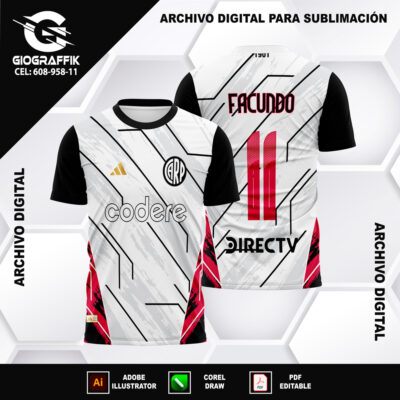 RIVER PLATE DESIGN GEOMETRIC