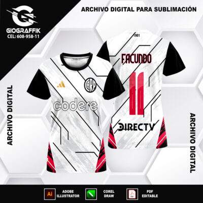 RIVER PLATE DESIGN GEOMETRIC