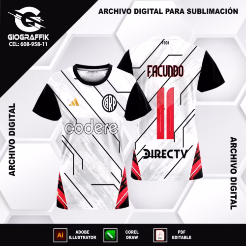 RIVER PLATE DESIGN GEOMETRIC