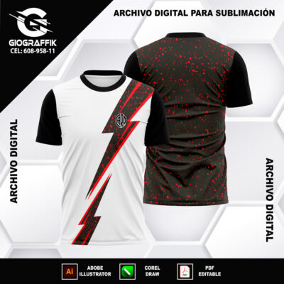 RIVER PLATE GRUNGE RED RAYO