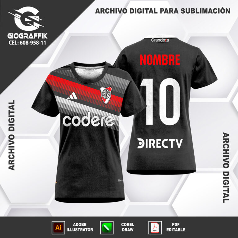 RIVER PLATE PLOMO RED