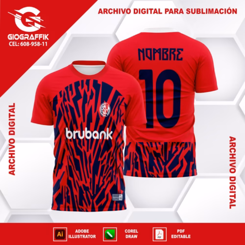 SAN LORENZO GEOMETRIC BLUE 2024