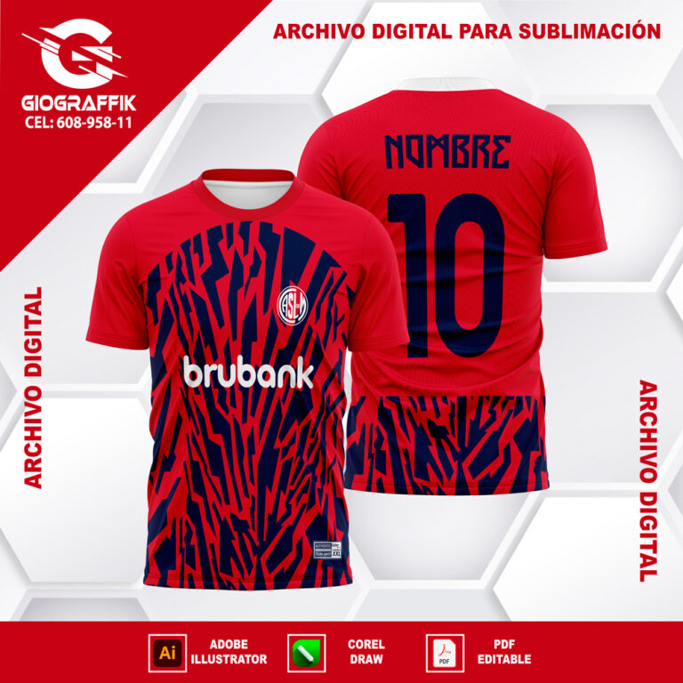 SAN LORENZO GEOMETRIC BLUE 2024