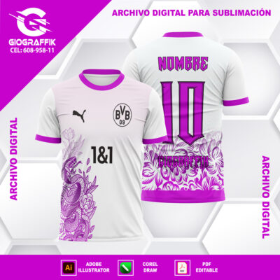 SERPIENTE MORADO DEGRADE FLORAL