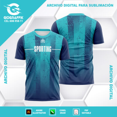 SPORTING PERSONALIZADO GRUNGE