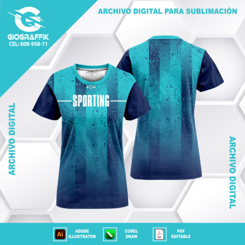 SPORTING PERSONALIZADO GRUNGE