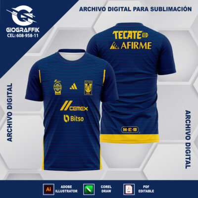 TIGRE MX VISITA BLUE 2024