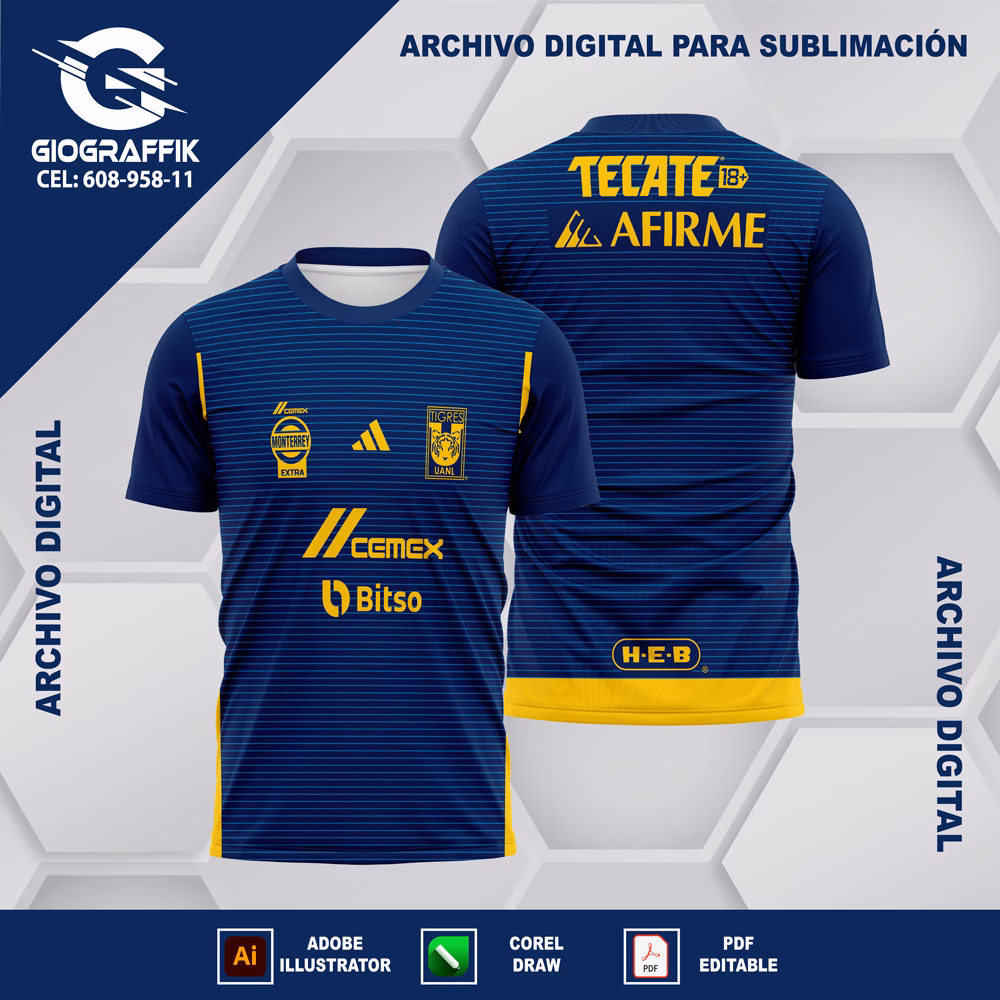 TIGRE MX VISITA BLUE 2024