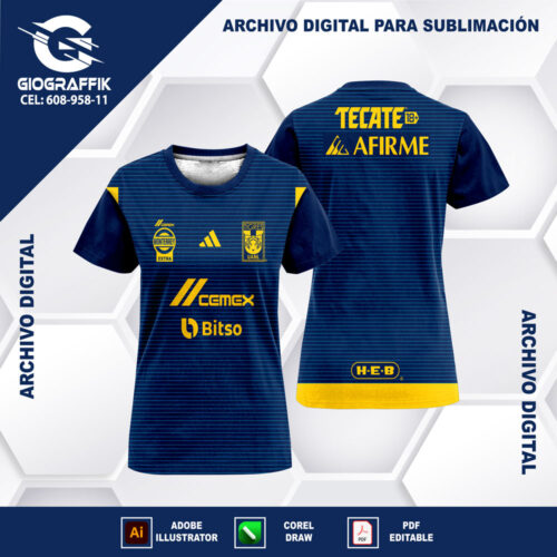 TIGRE MX VISITA BLUE 2024