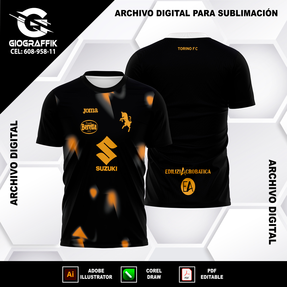 TORINO VISITA BLACK 2024-25 C TORINO VISITA BLACK 2024-25 C