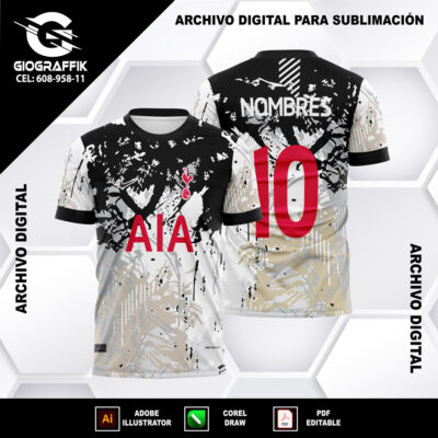 TOTTENHAM HOTSPUR FANTASY GRUNGE 2024