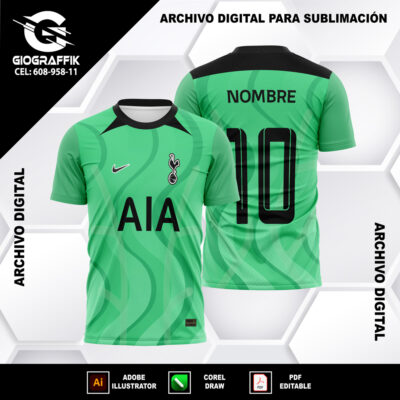 TOTTENHAM HOTSPUR GREEN TRAMA 2024