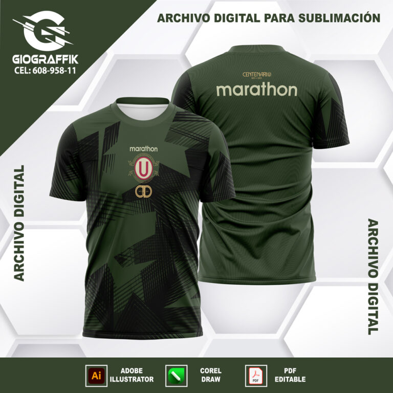 UNIVERSITARIO GREEN GEOMETRIC ANIVERSARIO
