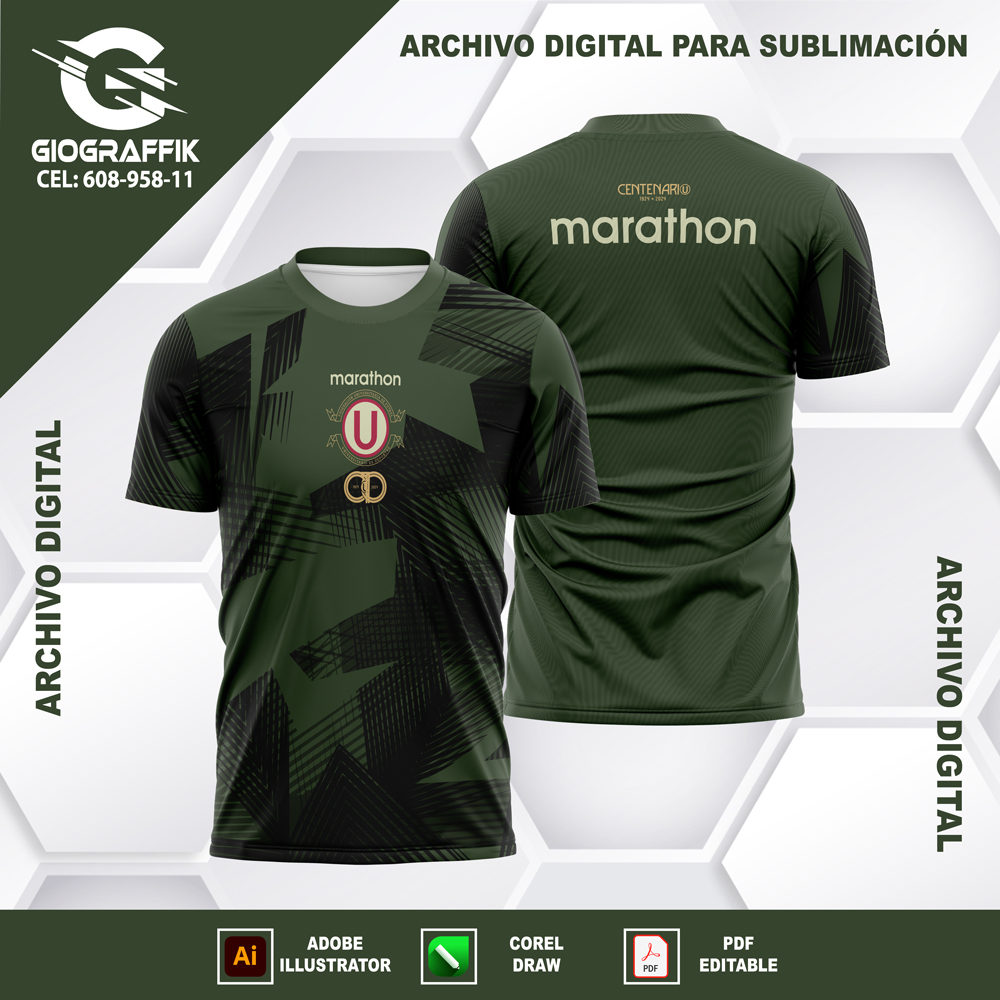 UNIVERSITARIO GREEN GEOMETRIC ANIVERSARIO C UNIVERSITARIO GREEN GEOMETRIC ANIVERSARIO C