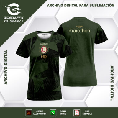 UNIVERSITARIO GREEN GEOMETRIC ANIVERSARIO