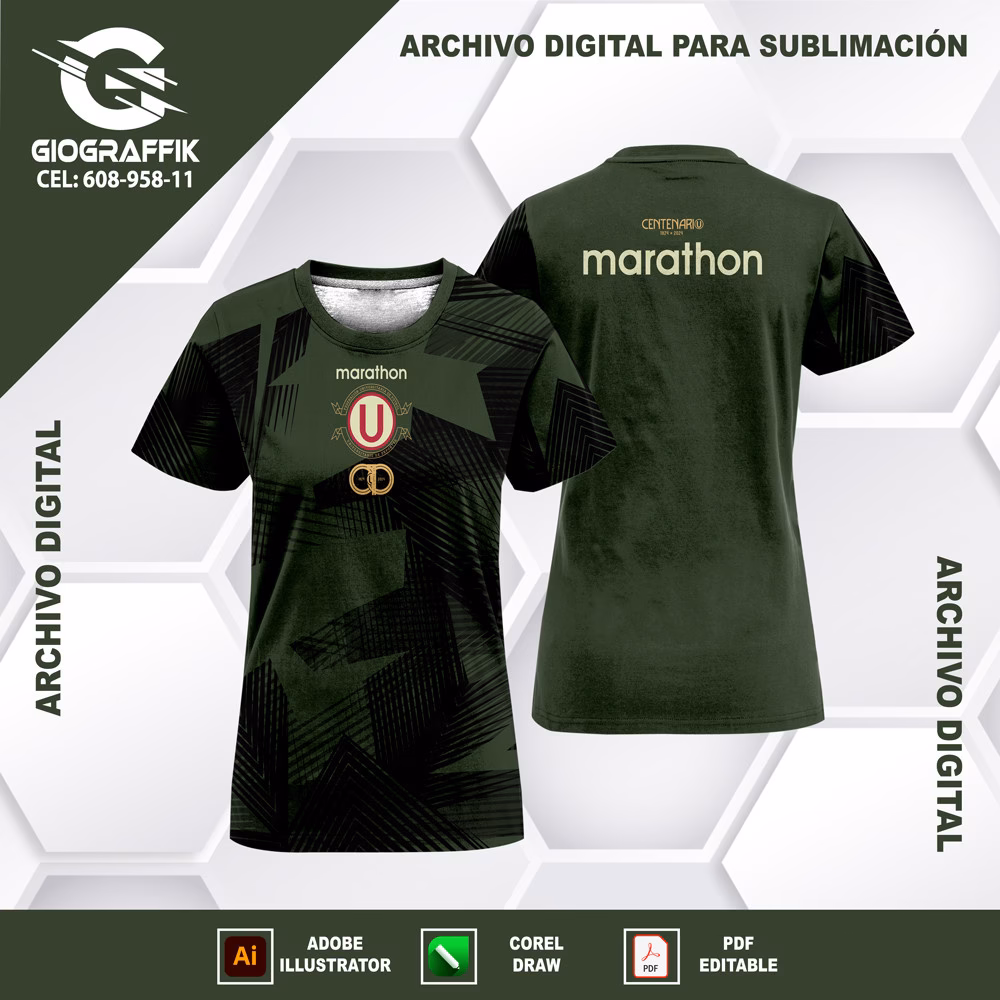 UNIVERSITARIO GREEN GEOMETRIC ANIVERSARIO - Imagen 2