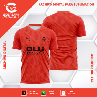 VALENCIA ORANGE GEOMETRIC 2024