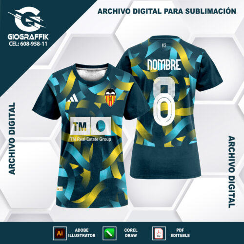 VALENCIA TEXTURA BLUE 2021-22