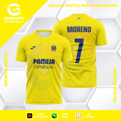 VILLAREAL FANTASY YELLOW 2024