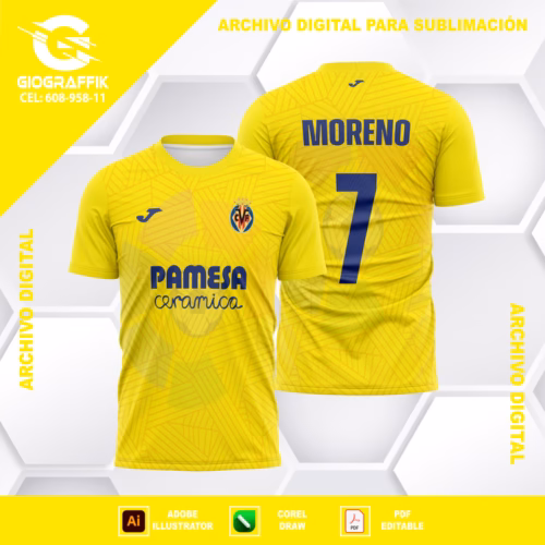 VILLAREAL FANTASY YELLOW 2024