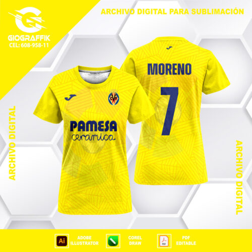 VILLAREAL FANTASY YELLOW 2024