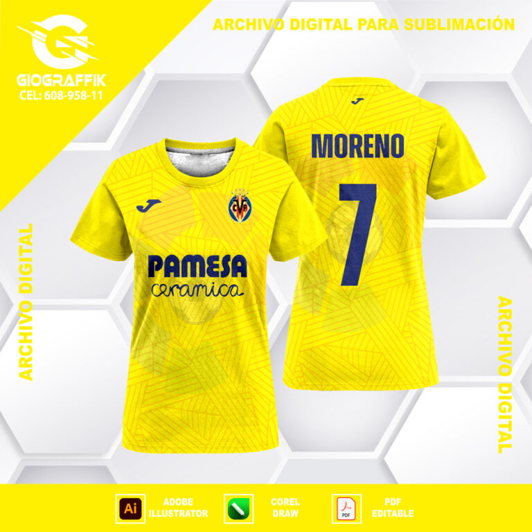 VILLAREAL FANTASY YELLOW 2024
