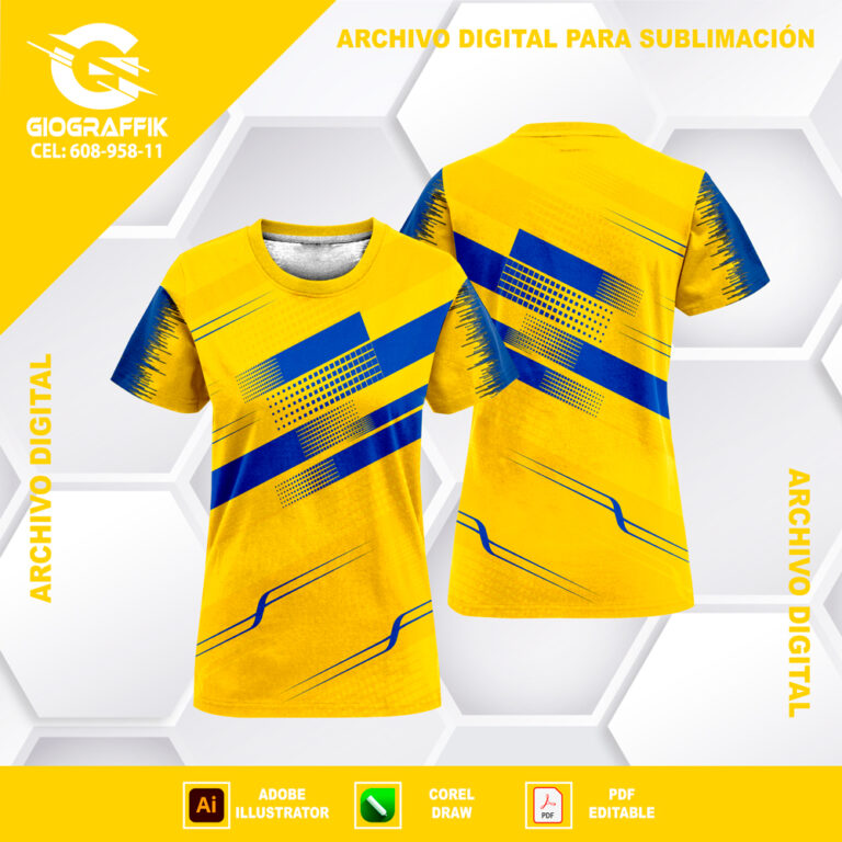 YELLOW GEOMETRIC BLUE