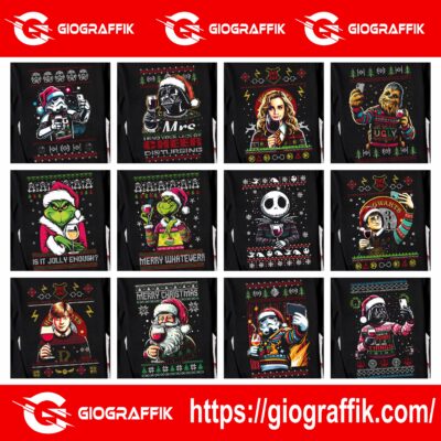 NAVIDAD SWEATER PERSONAJES