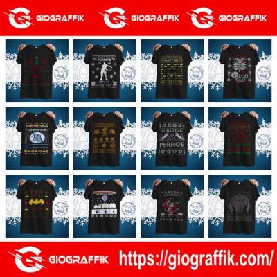 UGLY NAVIDAD MORADO BACKG