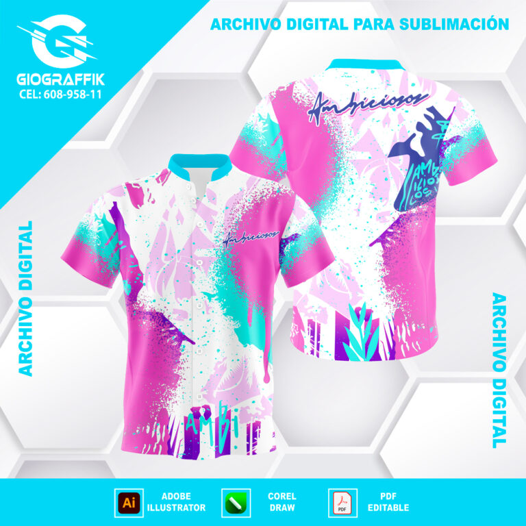 AMBICIOSO GRUNGE ROSADO MANCHAS