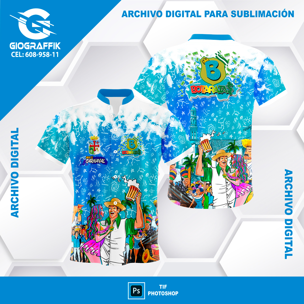 BOTARVAS TRAMA CELESTE TRAMA CARNAVAL