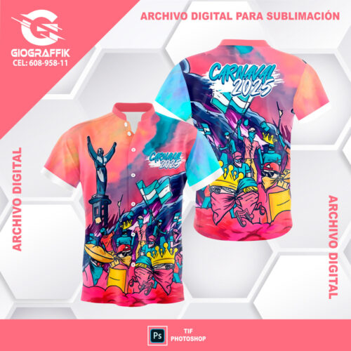 CARNAVAL ARGENTINA BLUE GRUNGE