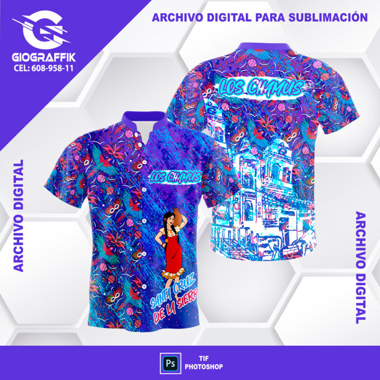 CARNAVAL BLUE TRAMA TINAJA MUJER