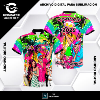 CARNAVAL GREEN GRUNGE MAGENTA