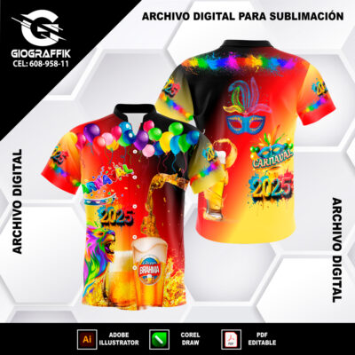 CARNAVAL GRUNGE MASCARA PALMERA DEGRADE