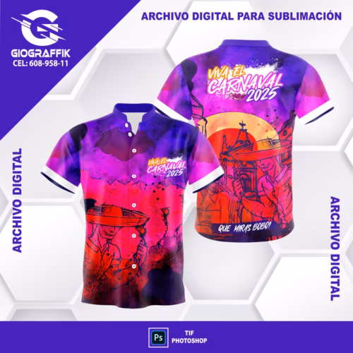 CARNAVAL MORADO RED MANCHA