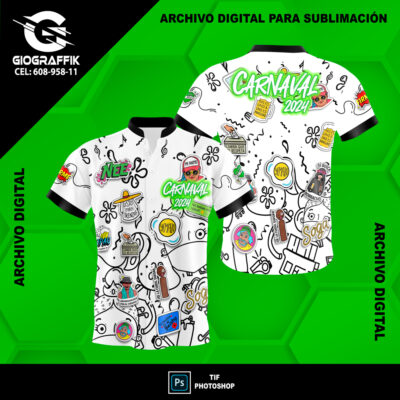 CARNAVAL TRAMA WHITE SANTA CRUZ