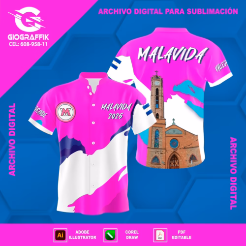 CARNAVALERO DESIGN MANCHA PINCEL MAGENTA