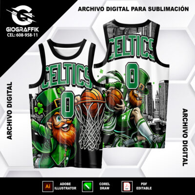 CELTIC GREEN DUENDE NBA CIUDAD