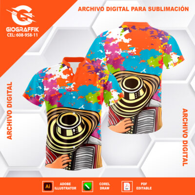 COLOMBIA CARNAVALERO GRUNGE COLORIDOS